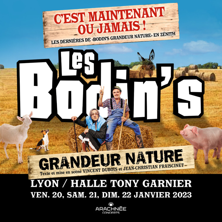 LES BODIN'S - spectacle maintenu